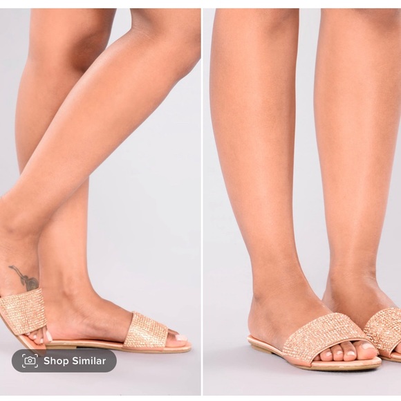 Rose Gold Sandals 💛 - Picture 4 of 4